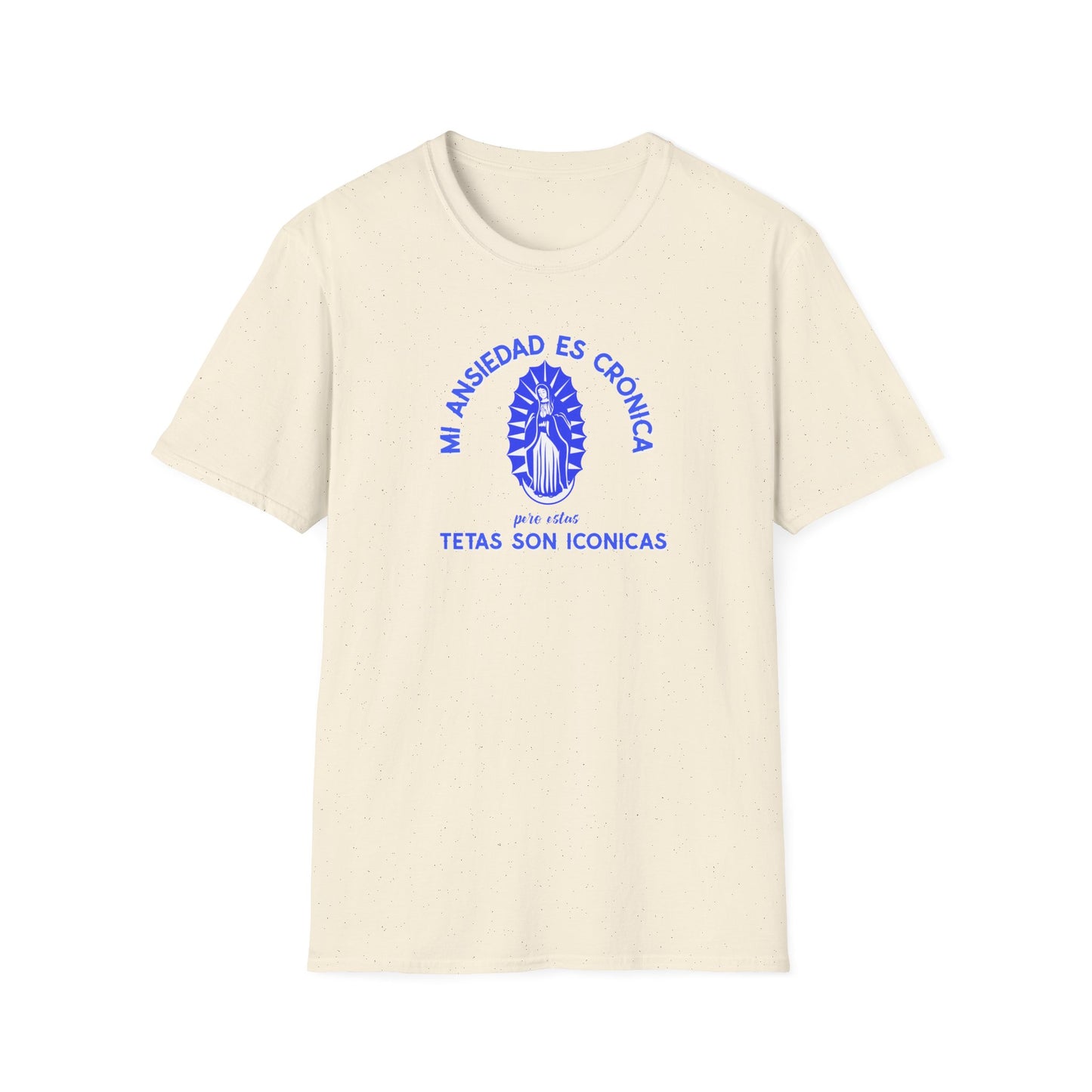 Latina humor Crónica Ansiedad, Icónica Confianza Unisex Statement Tee