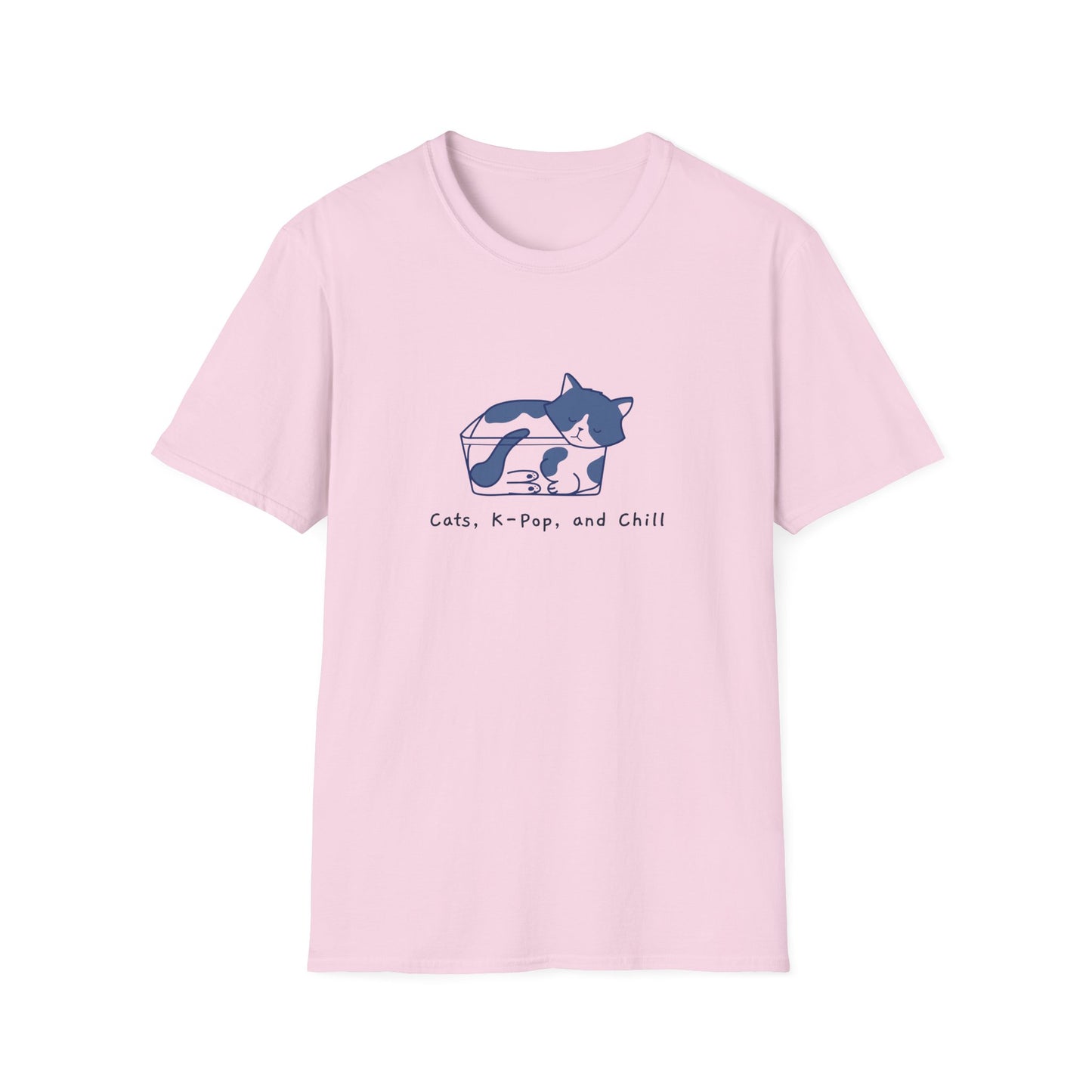 Cats, Kpop and chill Kpop custom fan shirt