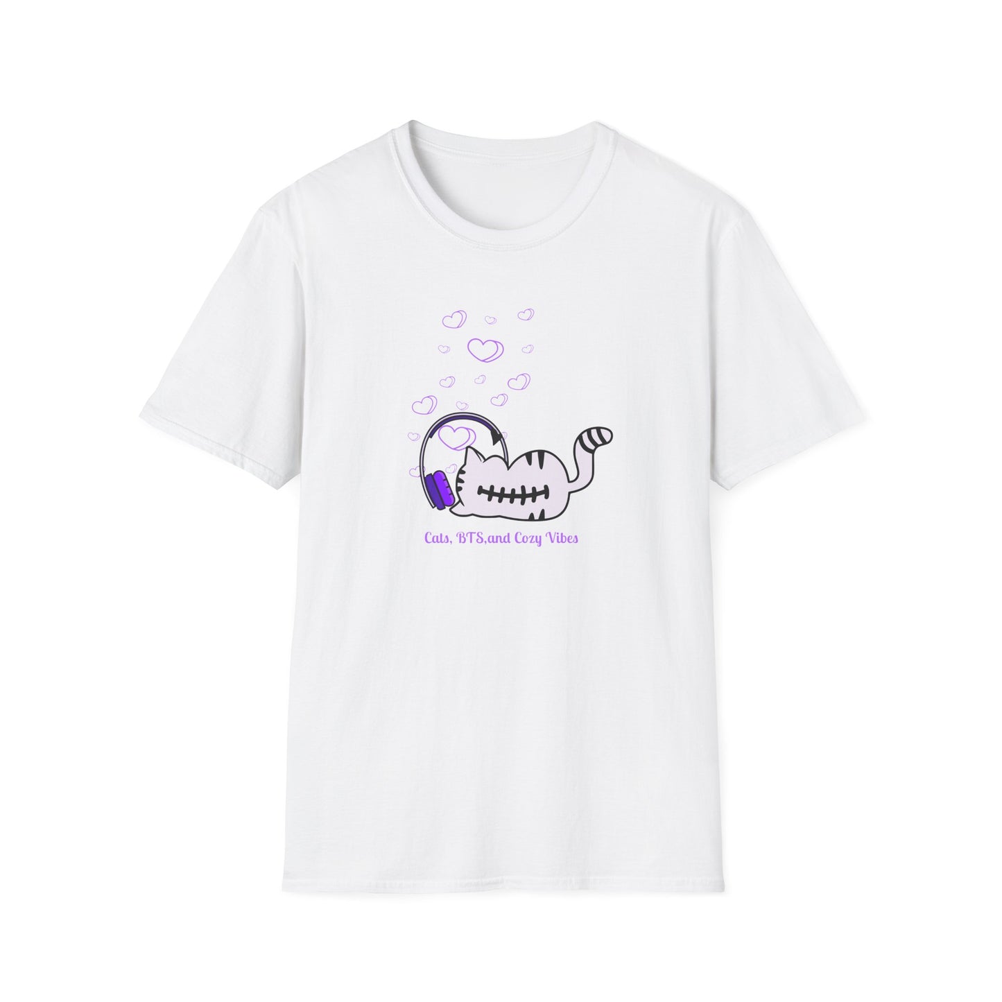 BTS Funny T lofi chill vibes Cats BTS and cozy vibes custom fan shirt