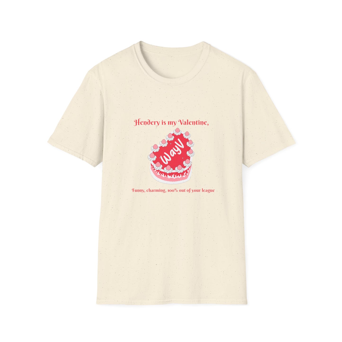 NCT WayV Hendery is my Valentine T-shirt custom fan shirt