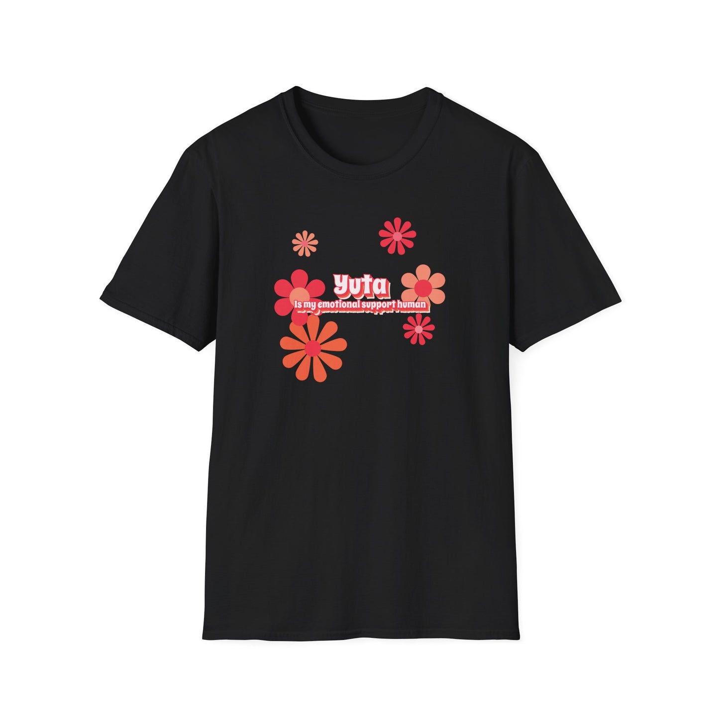 NCT127 Yuta is my emotional support human unisex softstyle tshirt