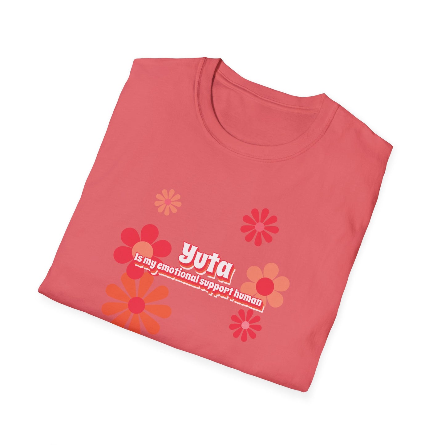 NCT127 Yuta is my emotional support human unisex softstyle tshirt