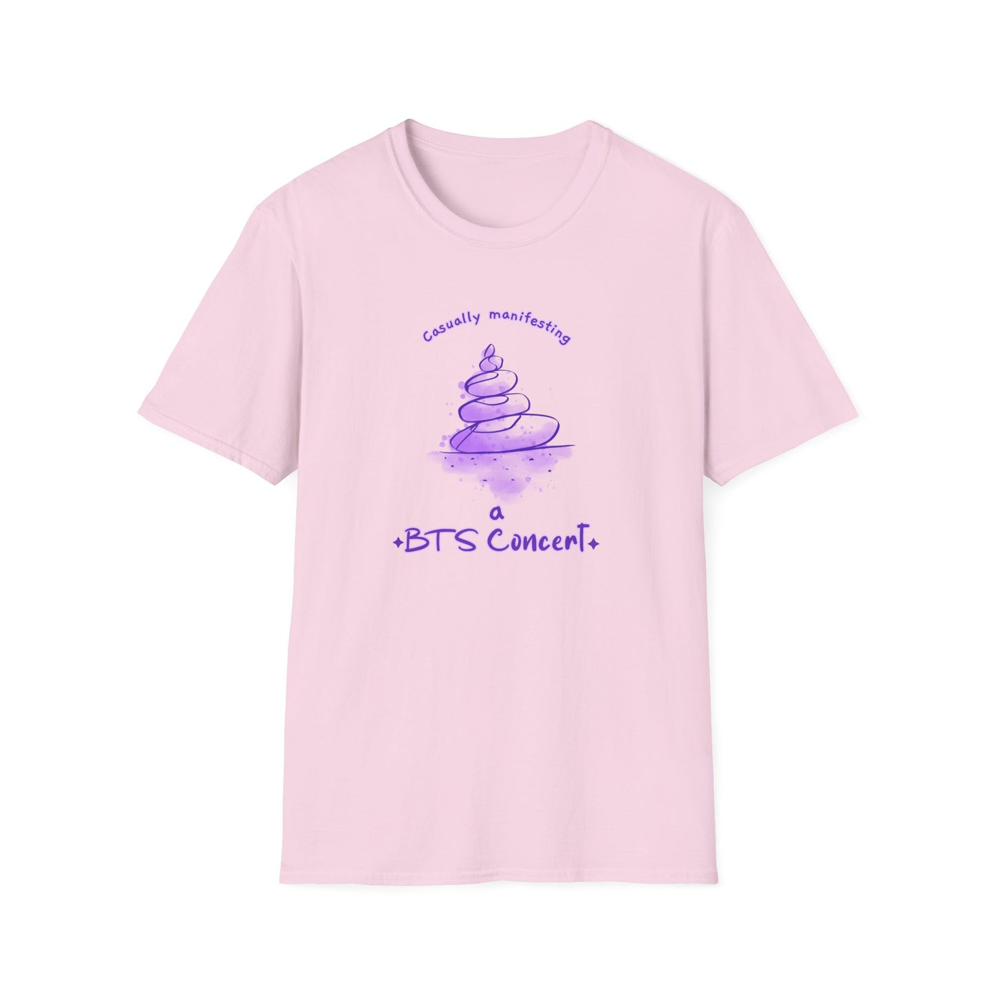 BTS Funny T. Casually manifesting a BTS concert custom fan shirt