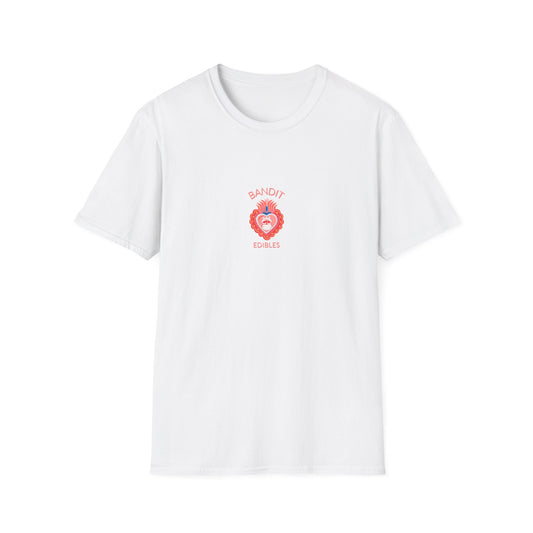 Bandit Raccoon Logo Sacred Snack Bandit Unisex Tee
