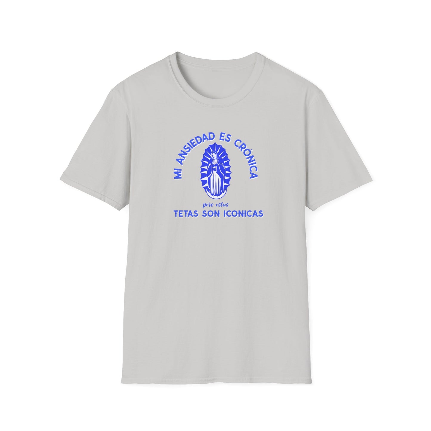 Latina humor Crónica Ansiedad, Icónica Confianza Unisex Statement Tee