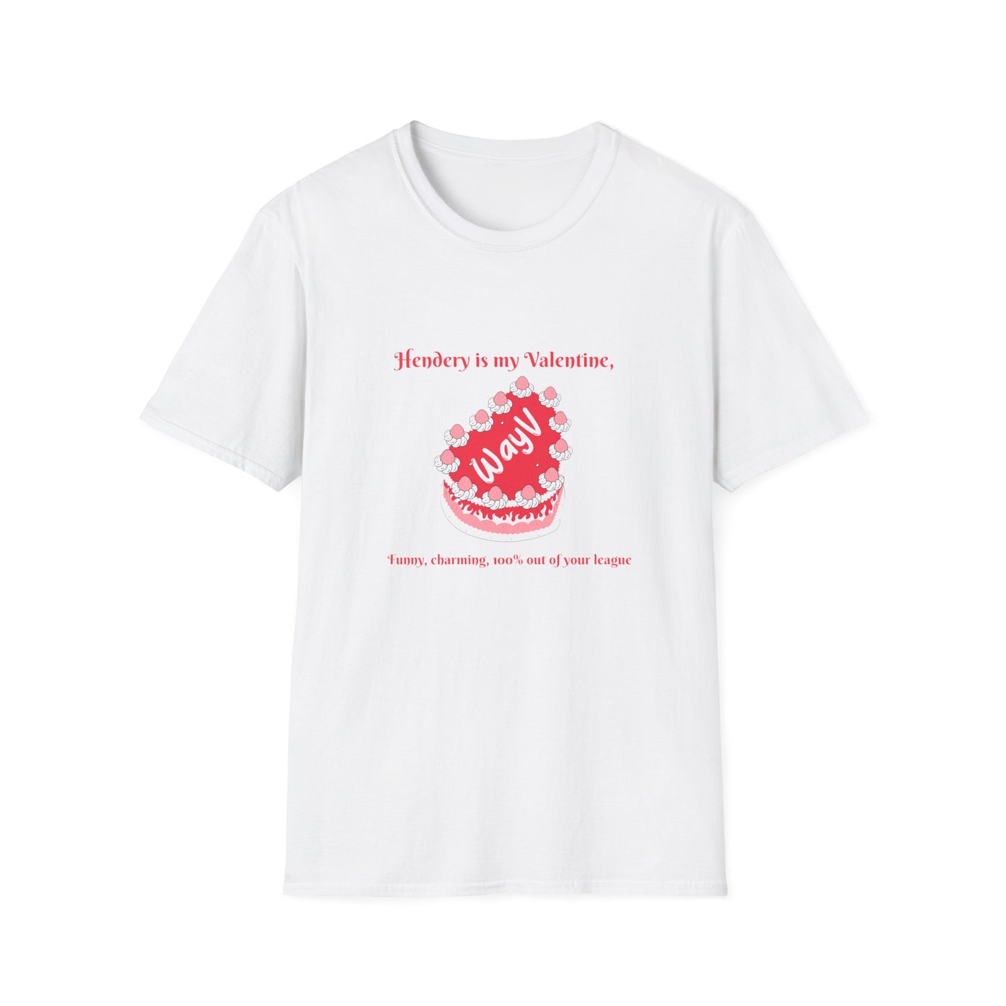 NCT WayV Hendery is my Valentine T-shirt custom fan shirt