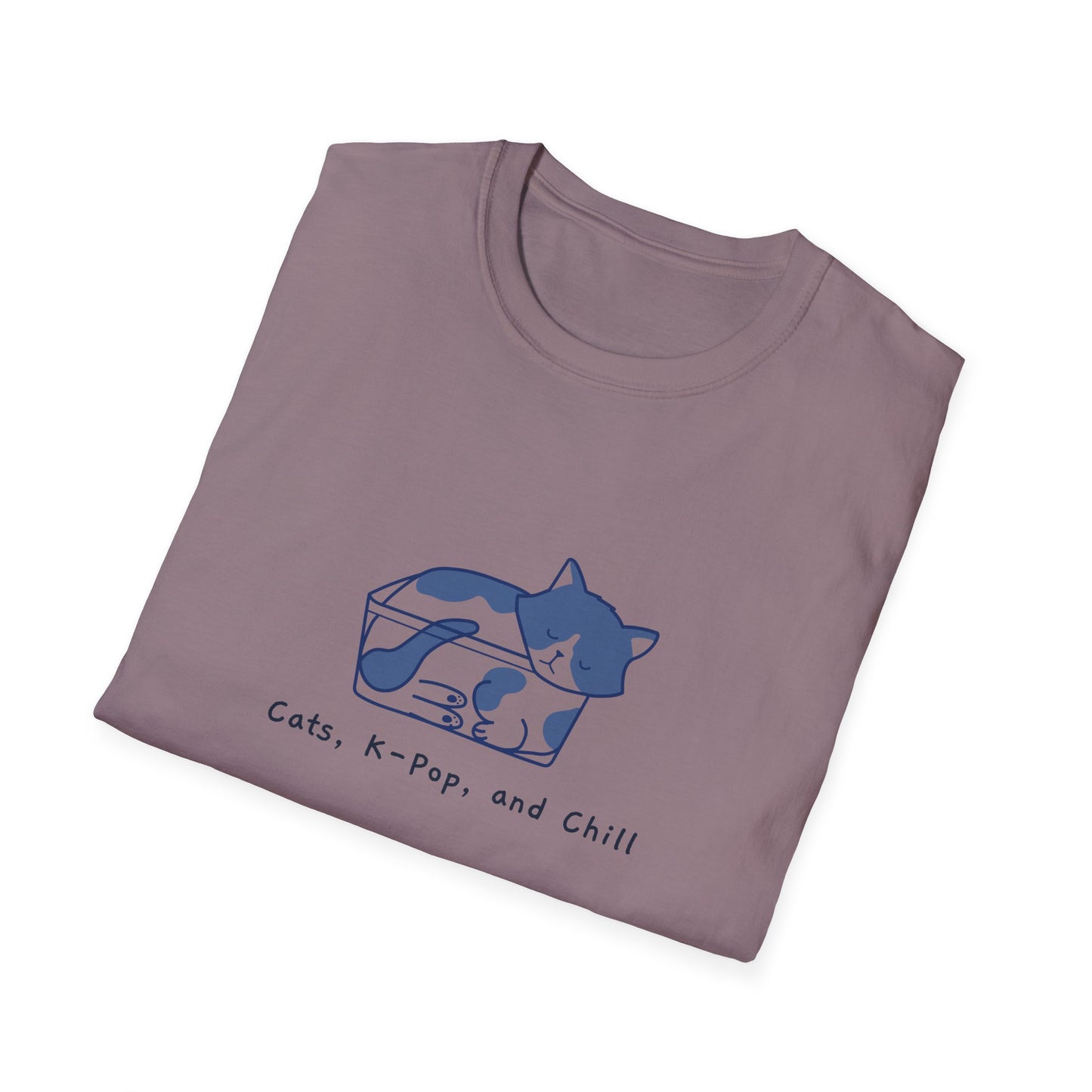 Cats, Kpop and chill Kpop custom fan shirt
