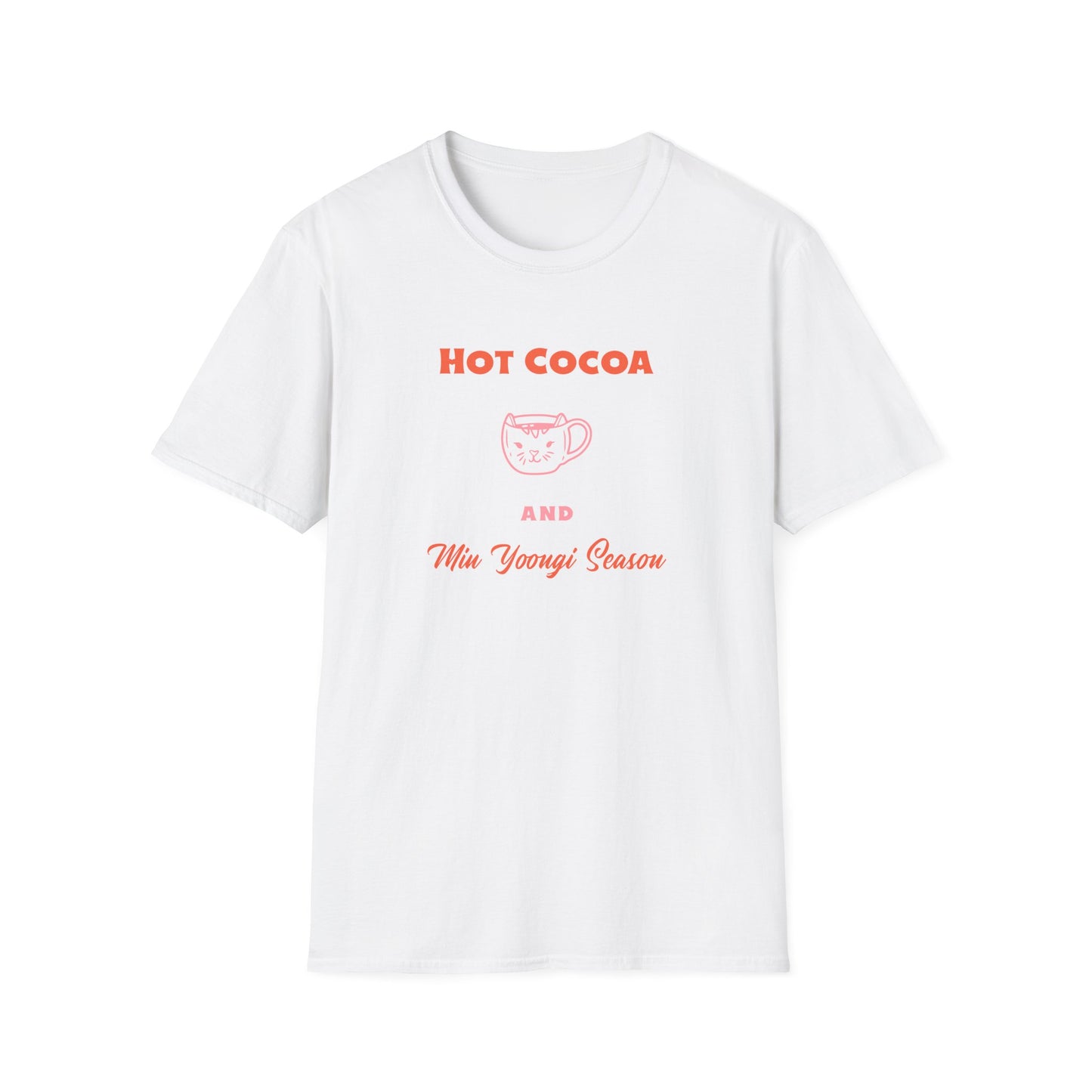 Suga and Hot Cocoa Season custom fan shirt