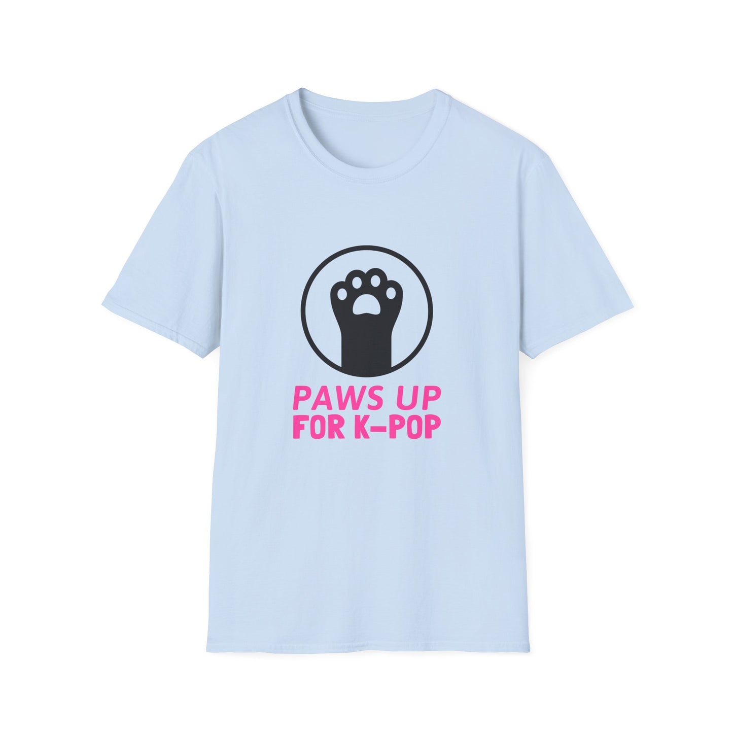 KPOP Funny T Paws up for KPOP custom fan shirt