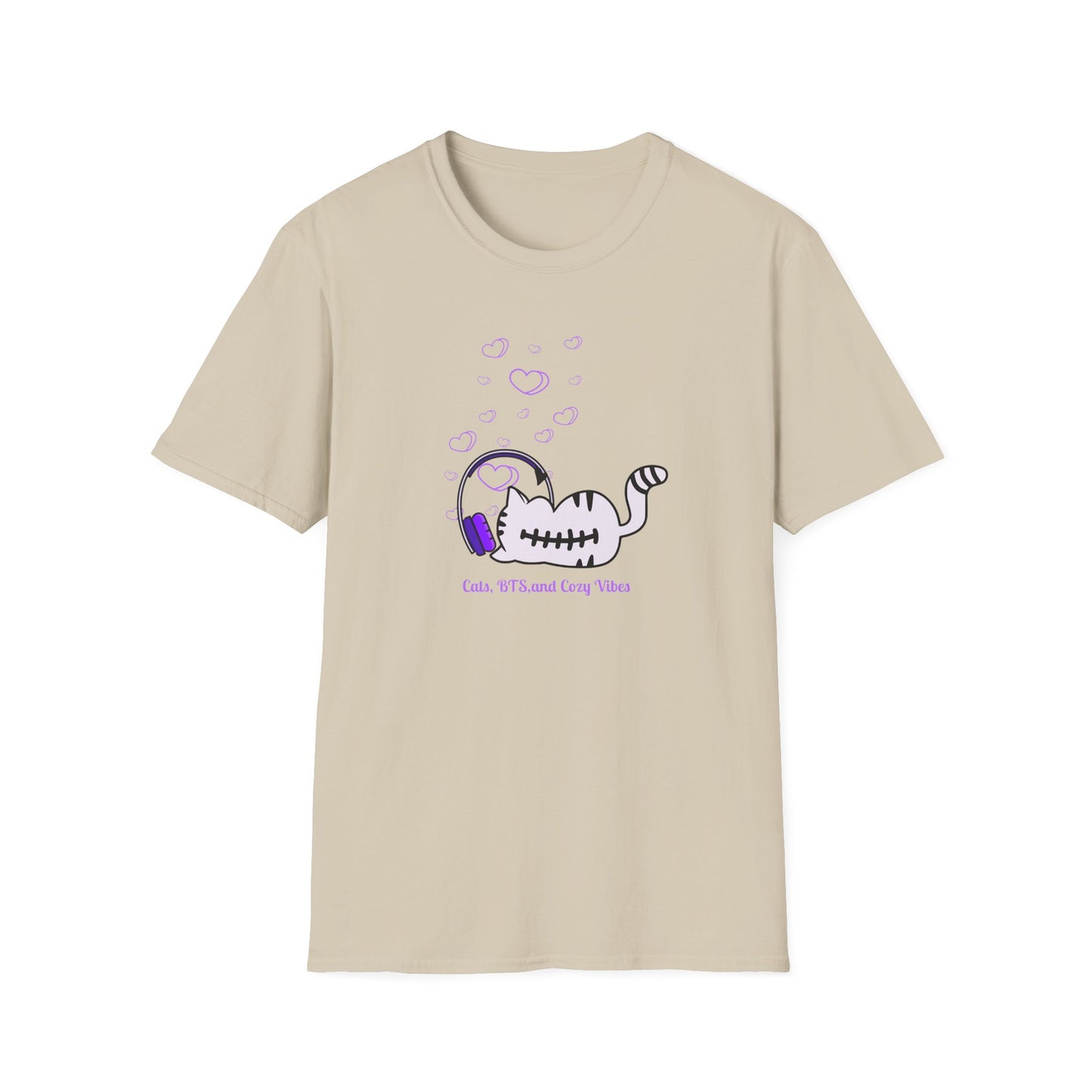 BTS Funny T lofi chill vibes Cats BTS and cozy vibes custom fan shirt