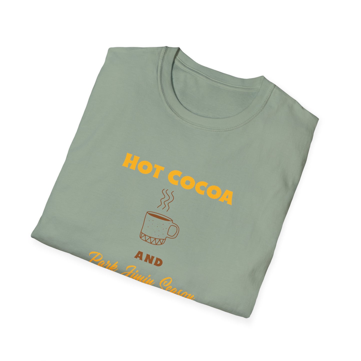 Jimin and Hot Cocoa Season custom fan shirt