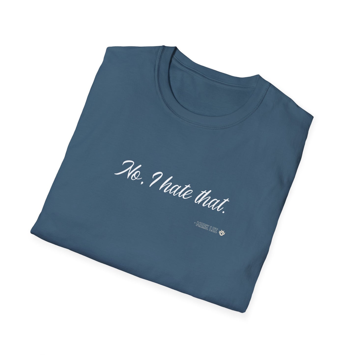 NCT IYKYK Mark Lee's No, I hate that custom fan shirt