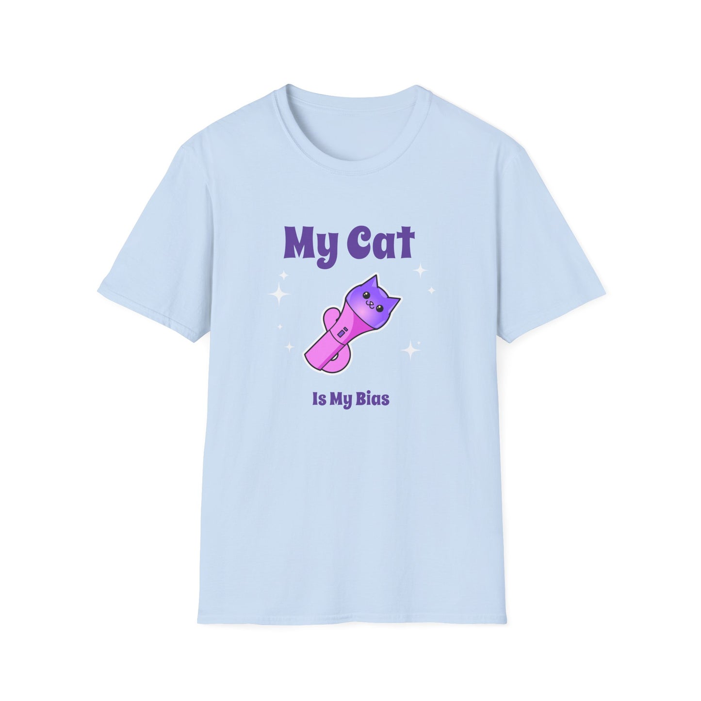 KPOP Funny Tee. My cat is my bias custom fan shirt