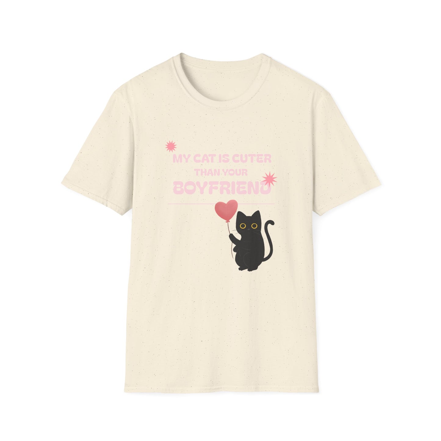 “My Cat Is Cuter Than Your Boyfriend” T-Shirt – Sorry, Not Sorry 😼💅