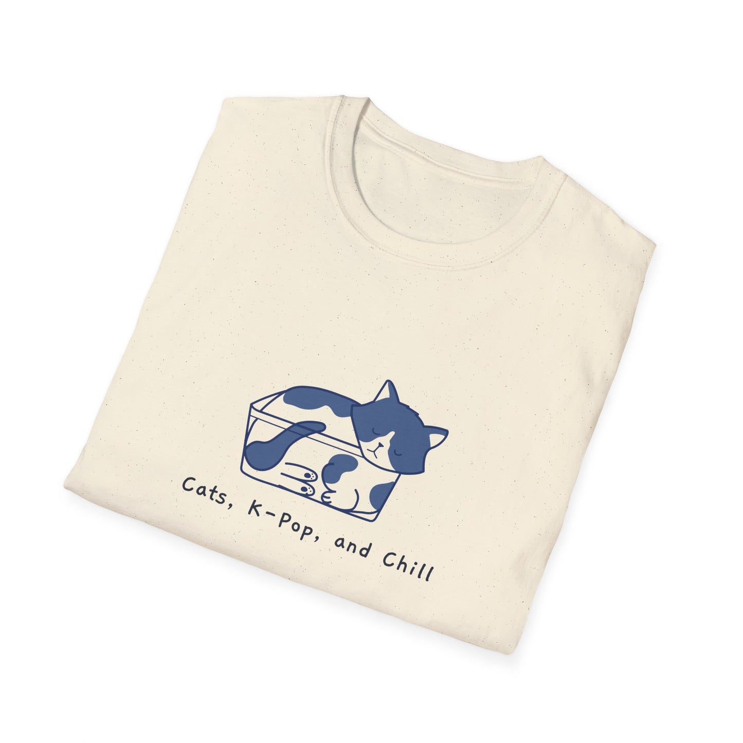 Cats, Kpop and chill Kpop custom fan shirt