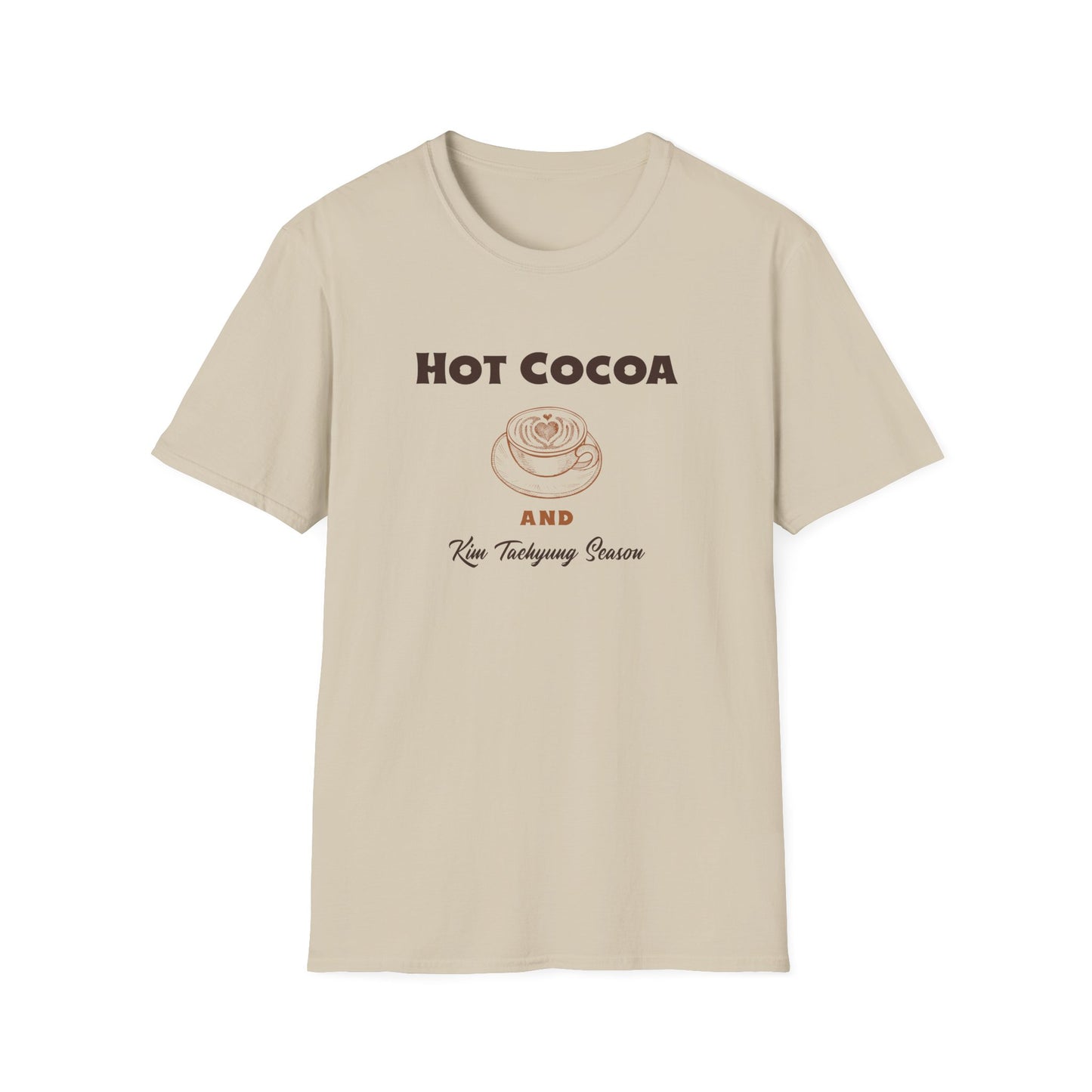 Kim Taehyung and Hot Cocoa Season custom fan shirt