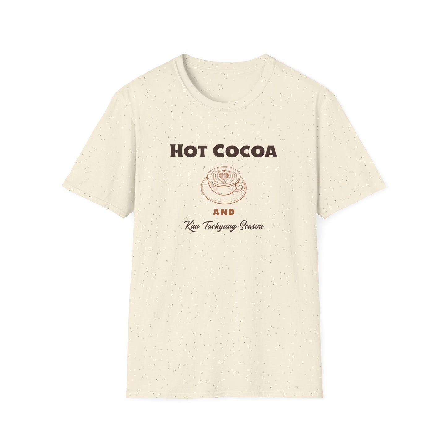 Kim Taehyung and Hot Cocoa Season custom fan shirt