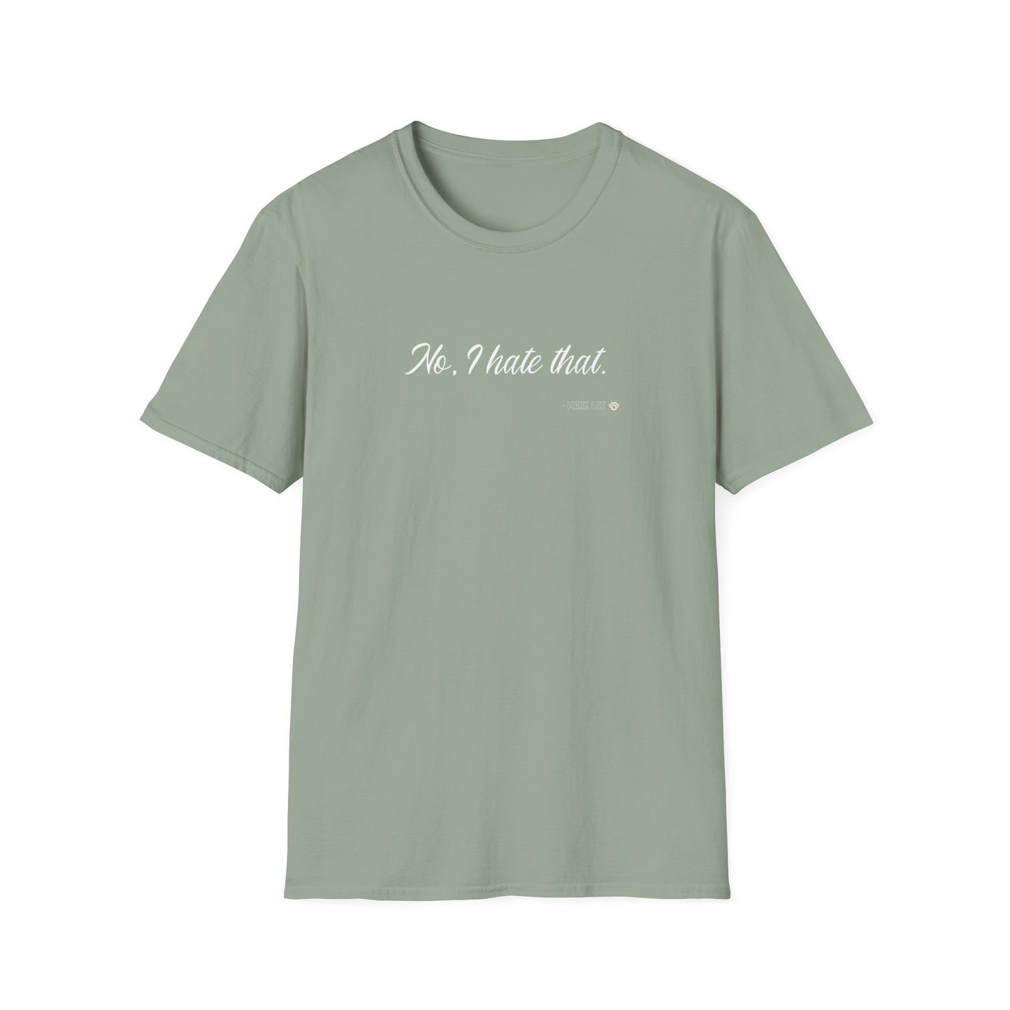 NCT IYKYK Mark Lee's No, I hate that custom fan shirt