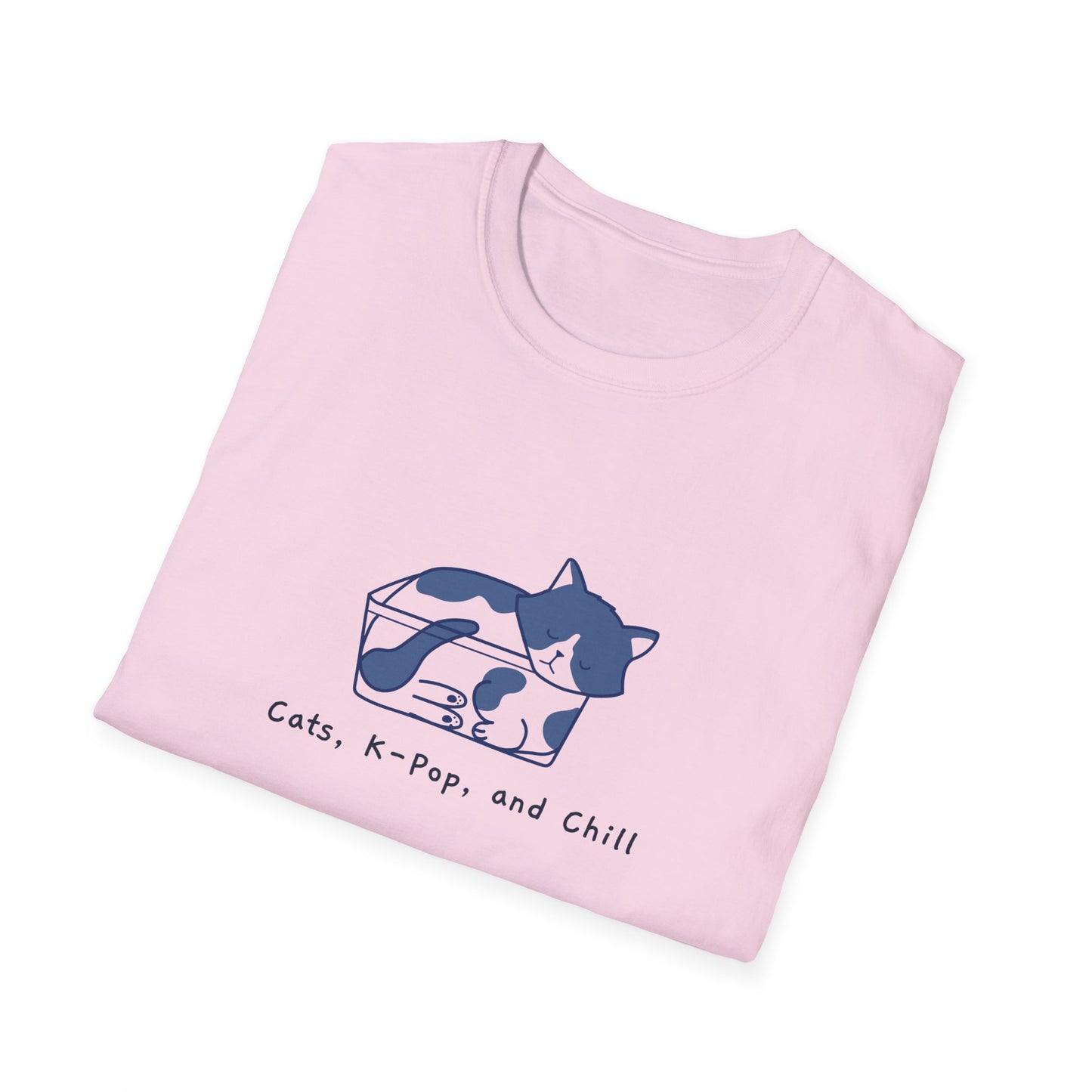 Cats, Kpop and chill Kpop custom fan shirt