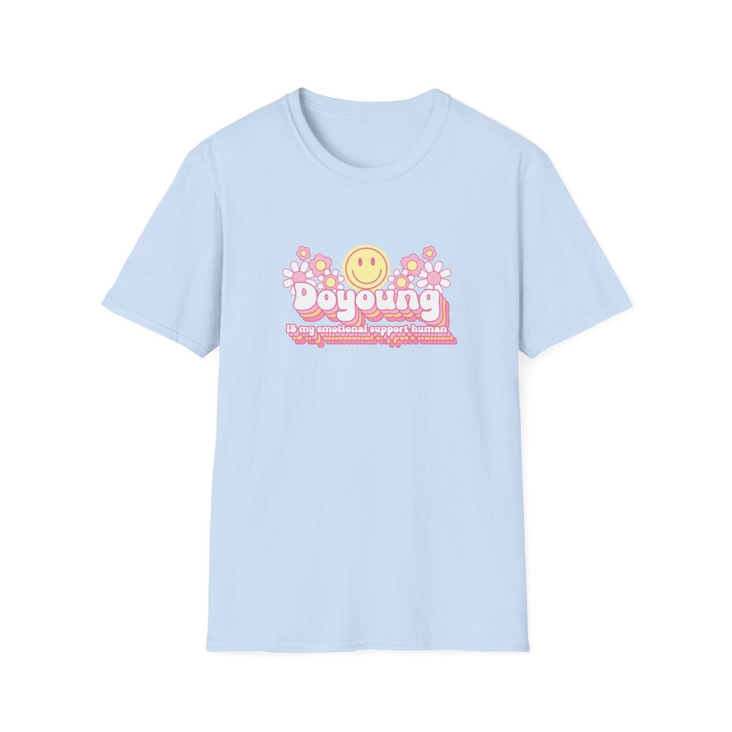 NCT Doyoung is my emotional support human unisex softstyle tshirt because who needs therapy when you have Kim Doyoung