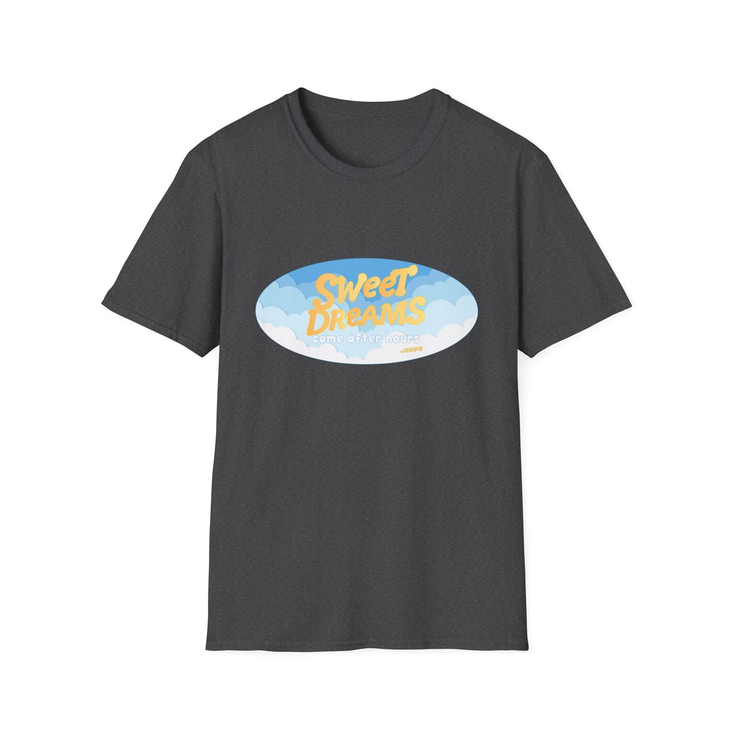 Jhope exclusive cloudscape unisex softstyle tee soar through sweet dreams