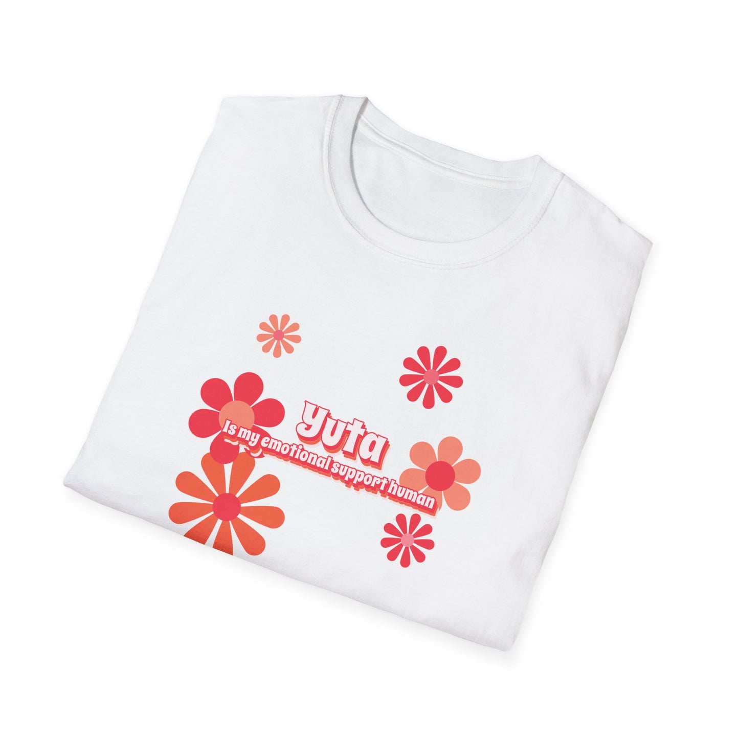 NCT127 Yuta is my emotional support human unisex softstyle tshirt