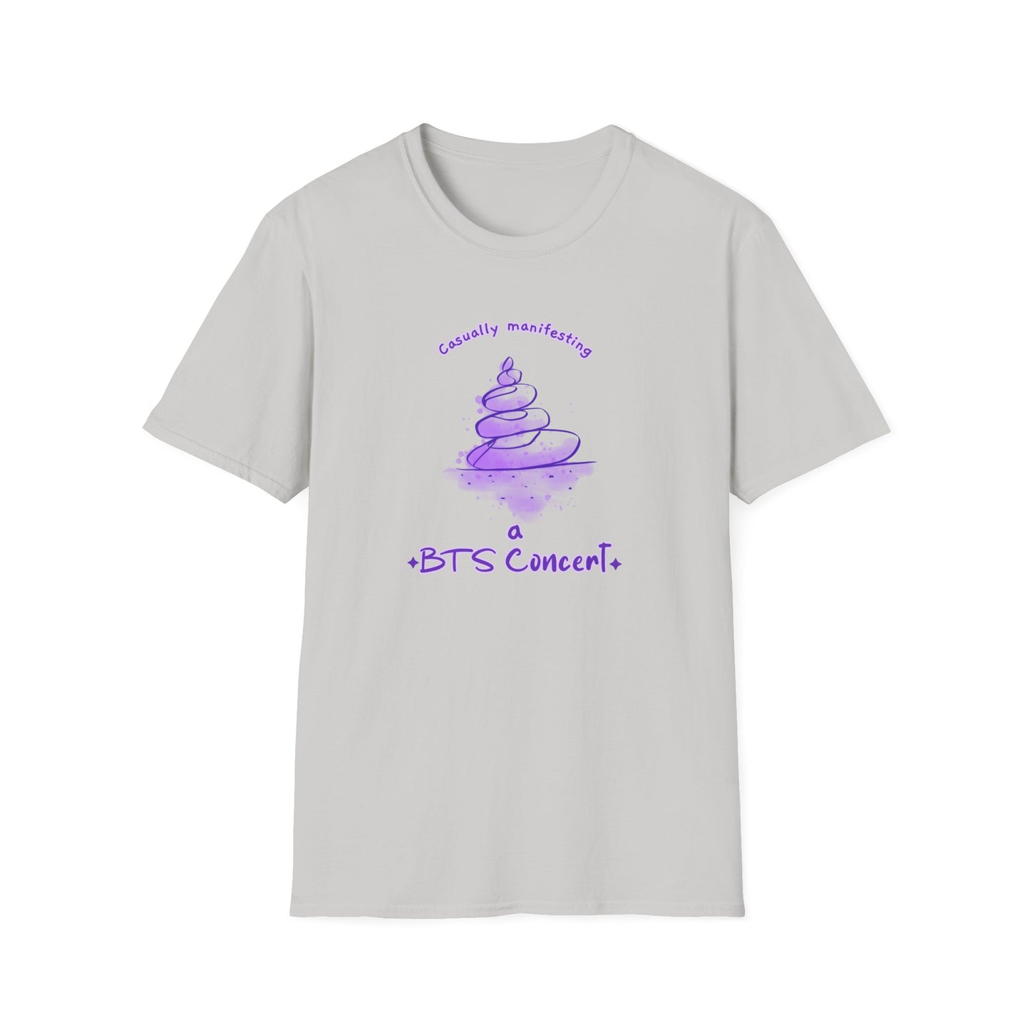BTS Funny T. Casually manifesting a BTS concert custom fan shirt