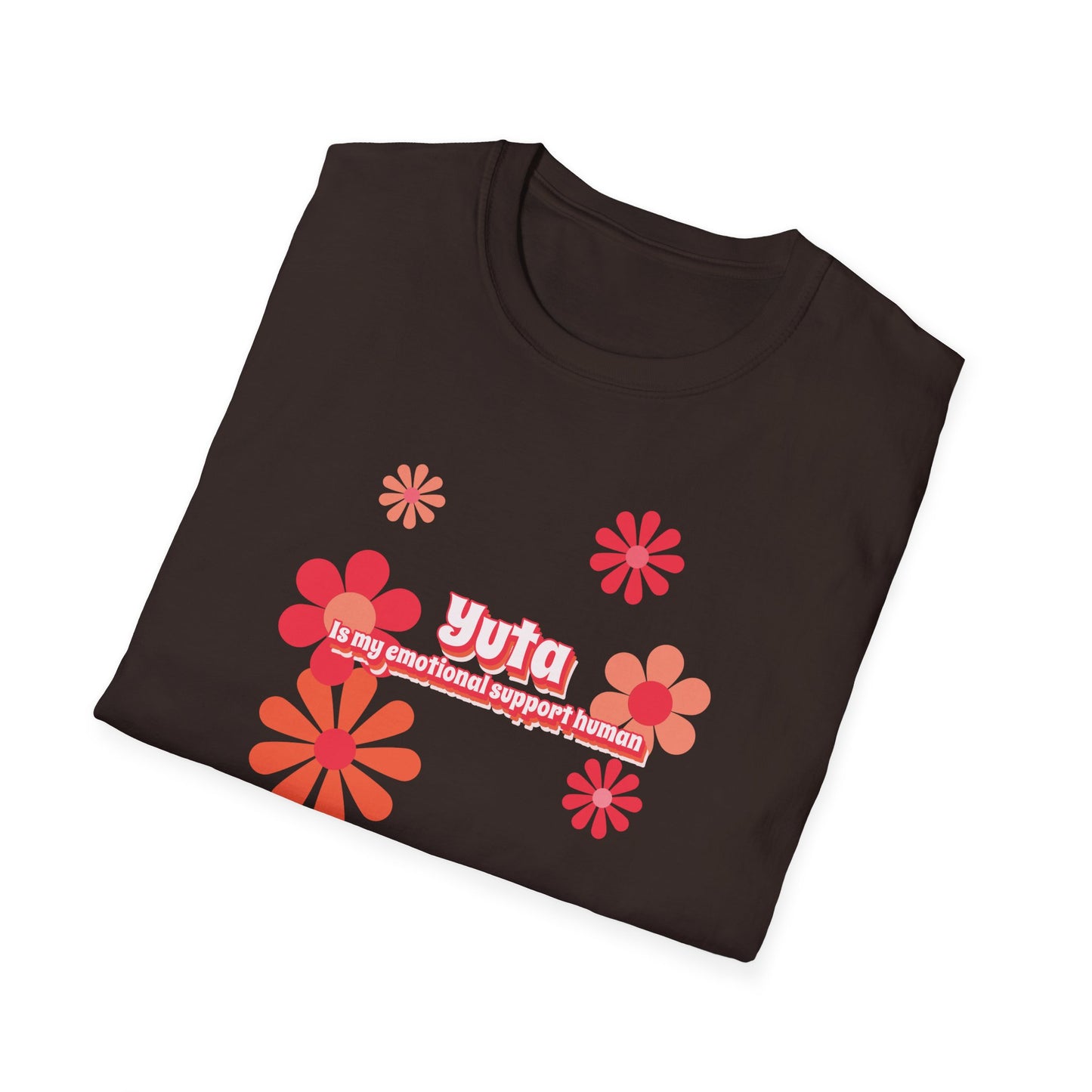 NCT127 Yuta is my emotional support human unisex softstyle tshirt