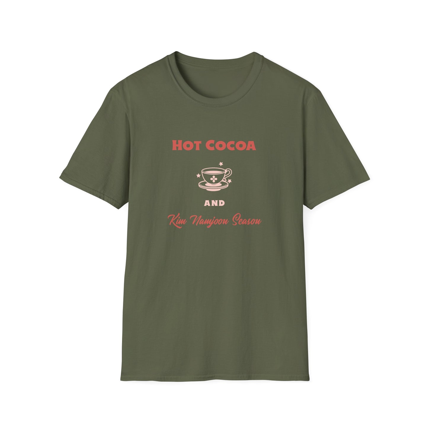 Kim Namjoon and Hot Cocoa Season custom fan shirt