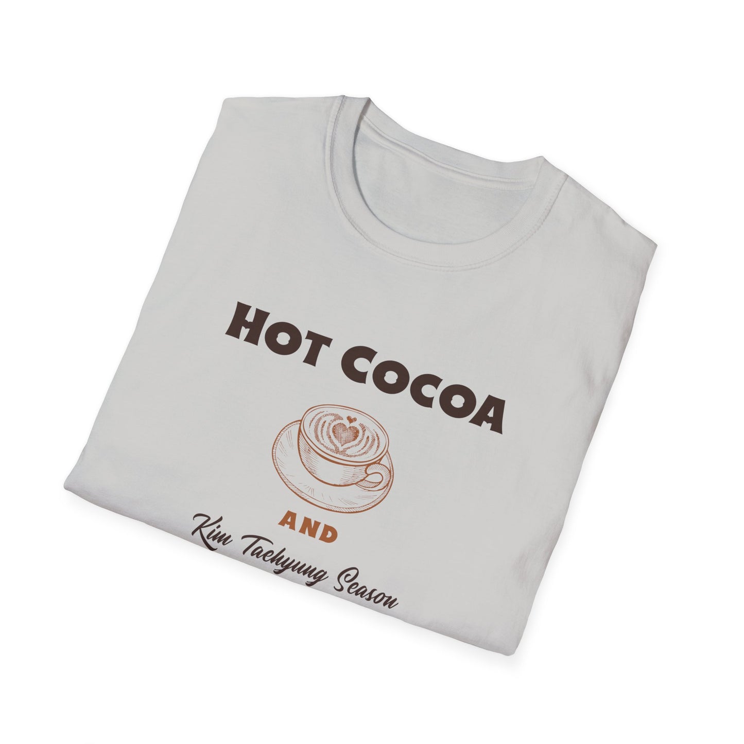 Kim Taehyung and Hot Cocoa Season custom fan shirt