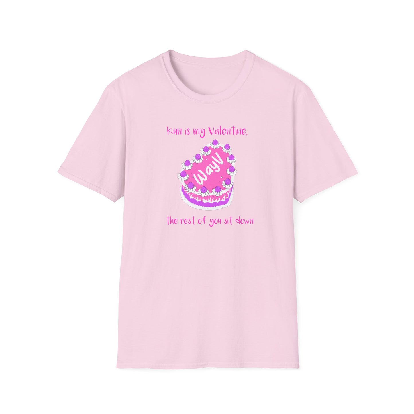 NCT WayV Kun is my Valentine custom fan shirt
