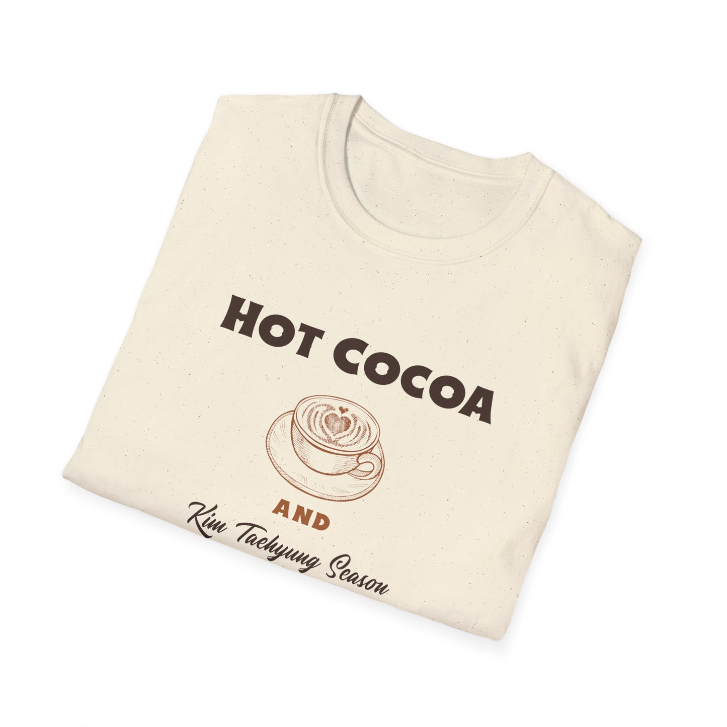 Kim Taehyung and Hot Cocoa Season custom fan shirt