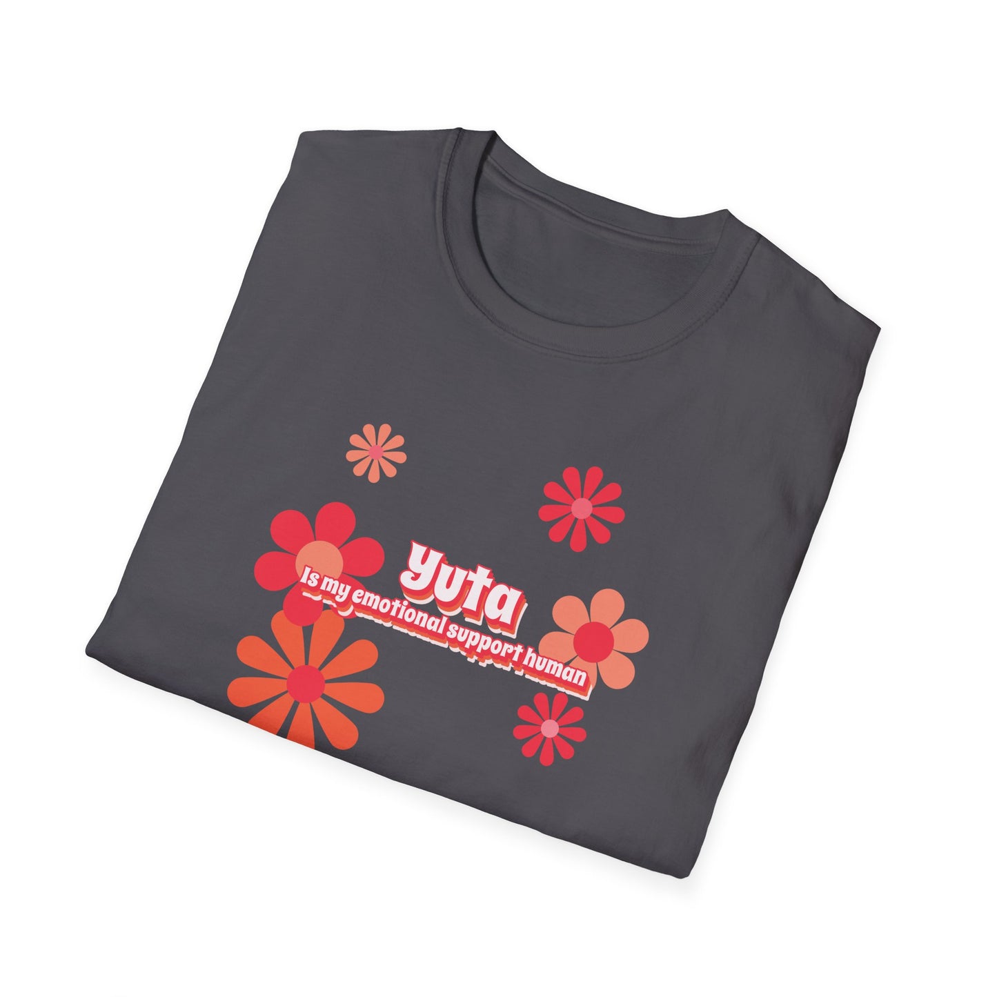 NCT127 Yuta is my emotional support human unisex softstyle tshirt