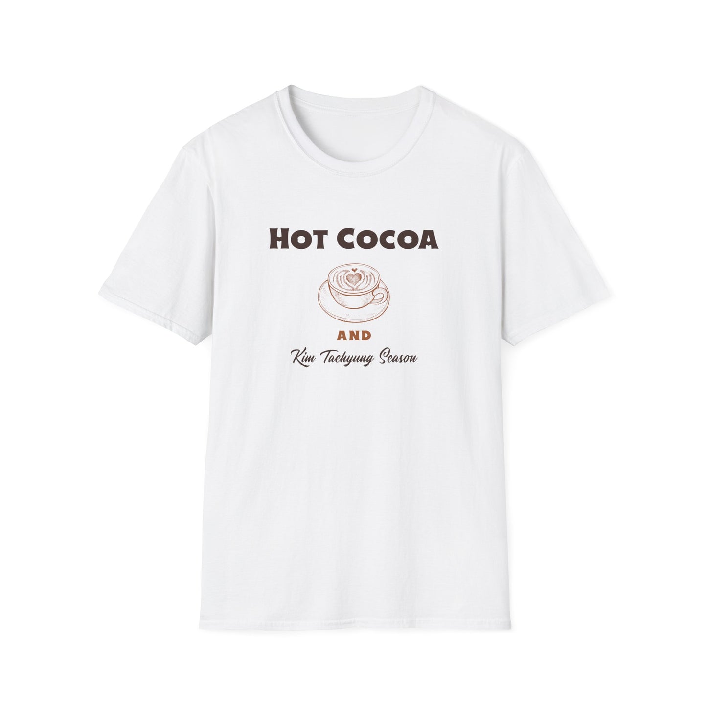 Kim Taehyung and Hot Cocoa Season custom fan shirt
