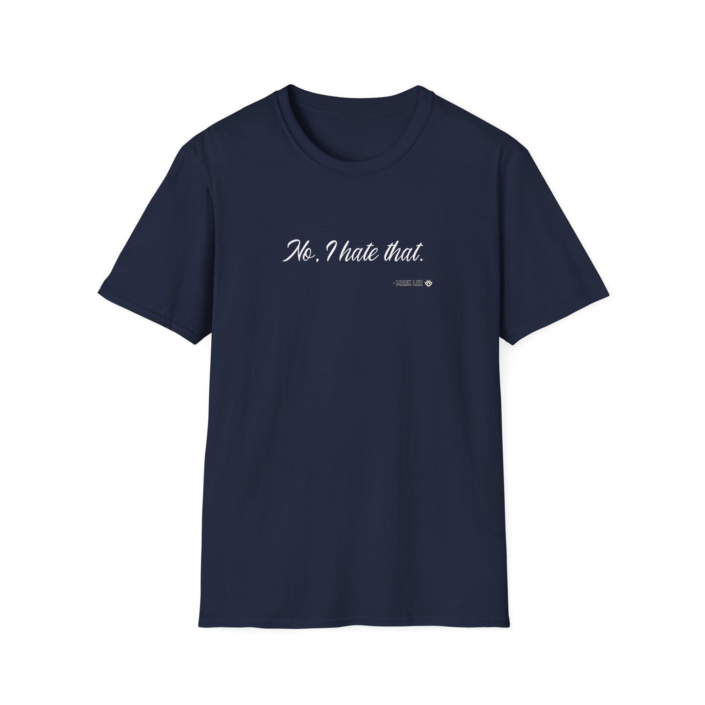 NCT IYKYK Mark Lee's No, I hate that custom fan shirt