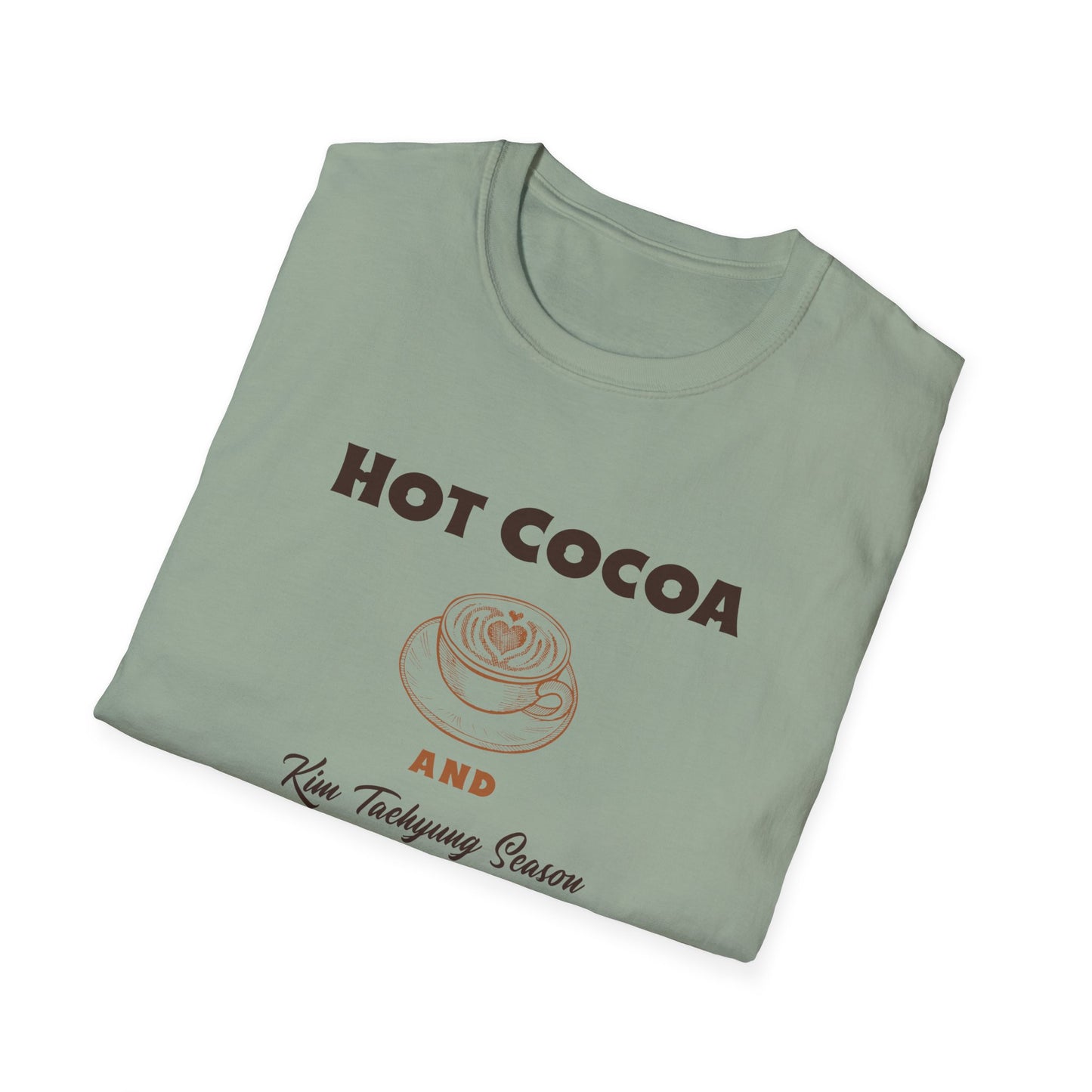 Kim Taehyung and Hot Cocoa Season custom fan shirt