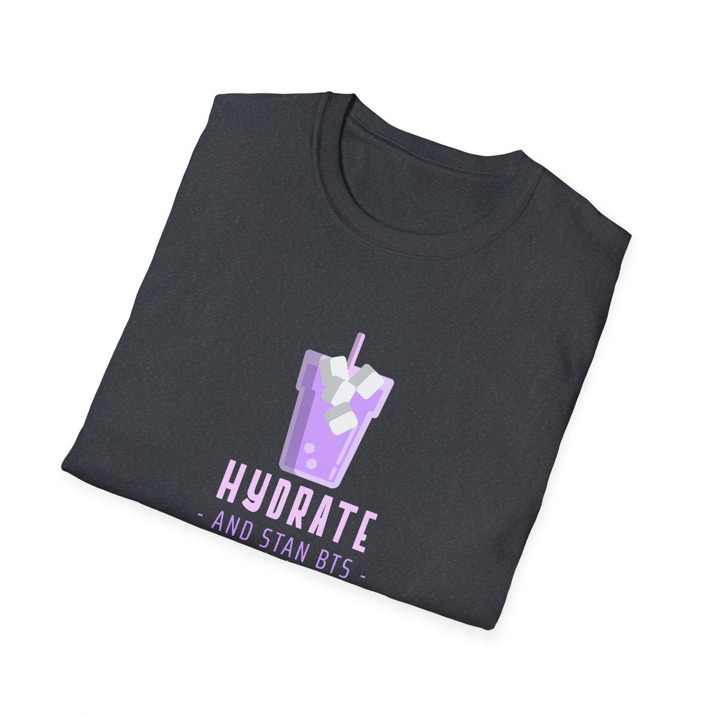 Hydrate & Stan BTS Tee Self-Care But Make It KPop for music and Kpop fans