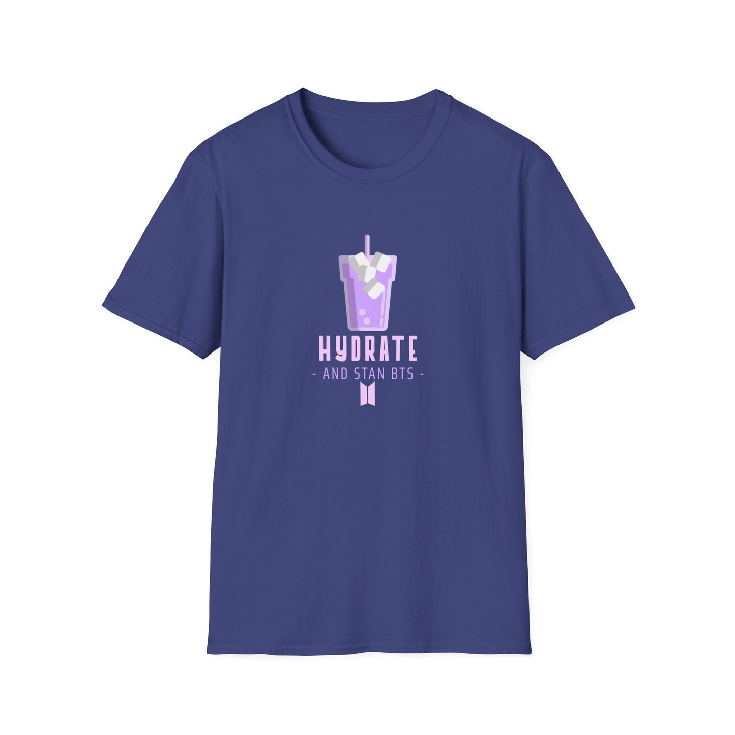 Hydrate & Stan BTS Tee Self-Care But Make It KPop for music and Kpop fans