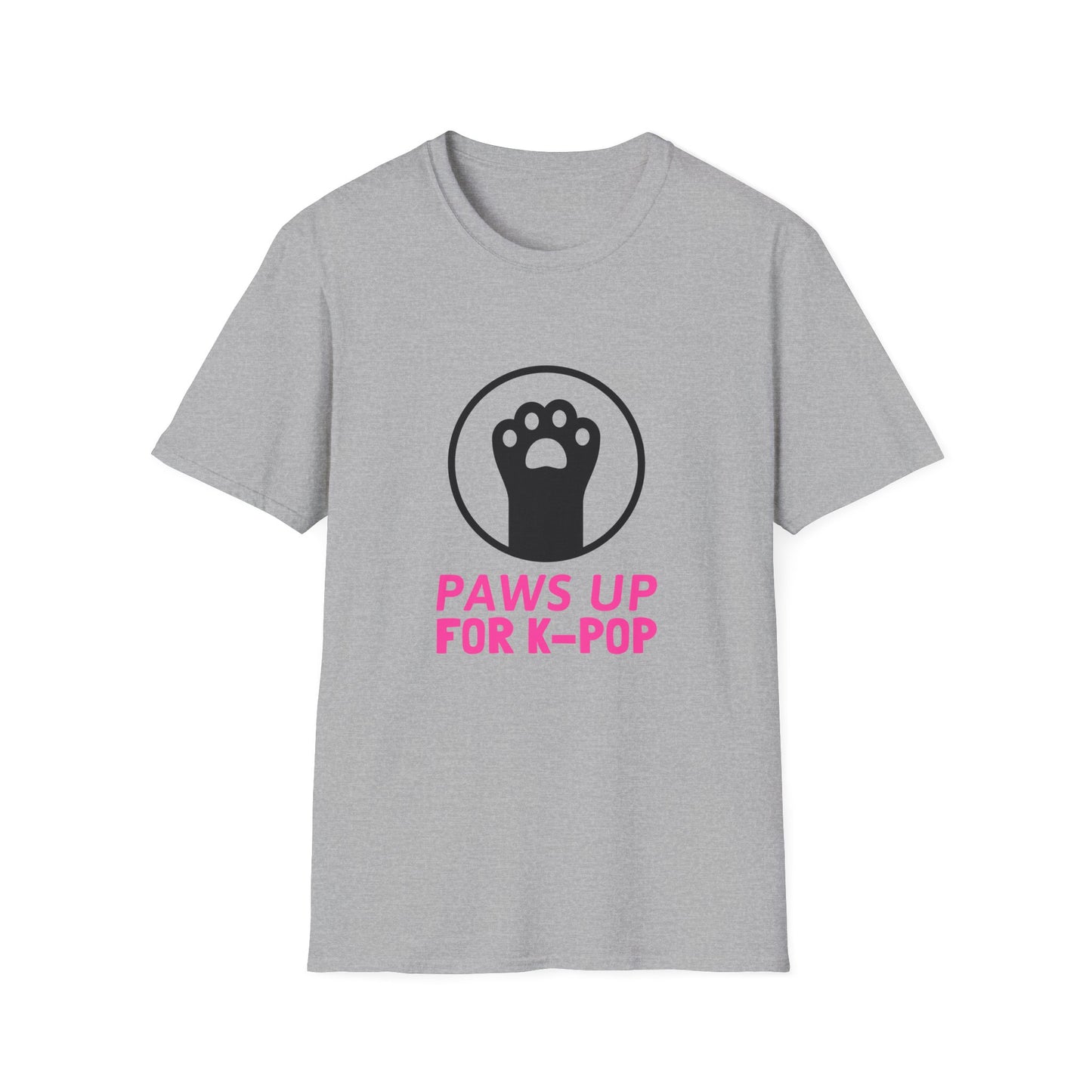 KPOP Funny T Paws up for KPOP custom fan shirt