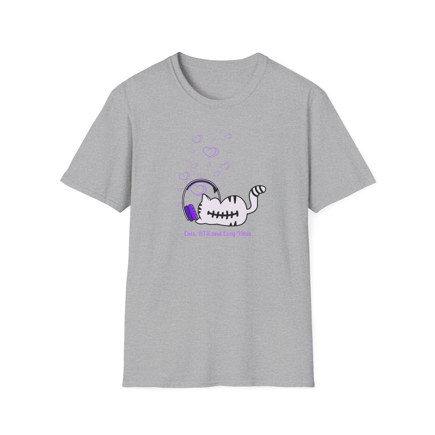 BTS Funny T lofi chill vibes Cats BTS and cozy vibes custom fan shirt