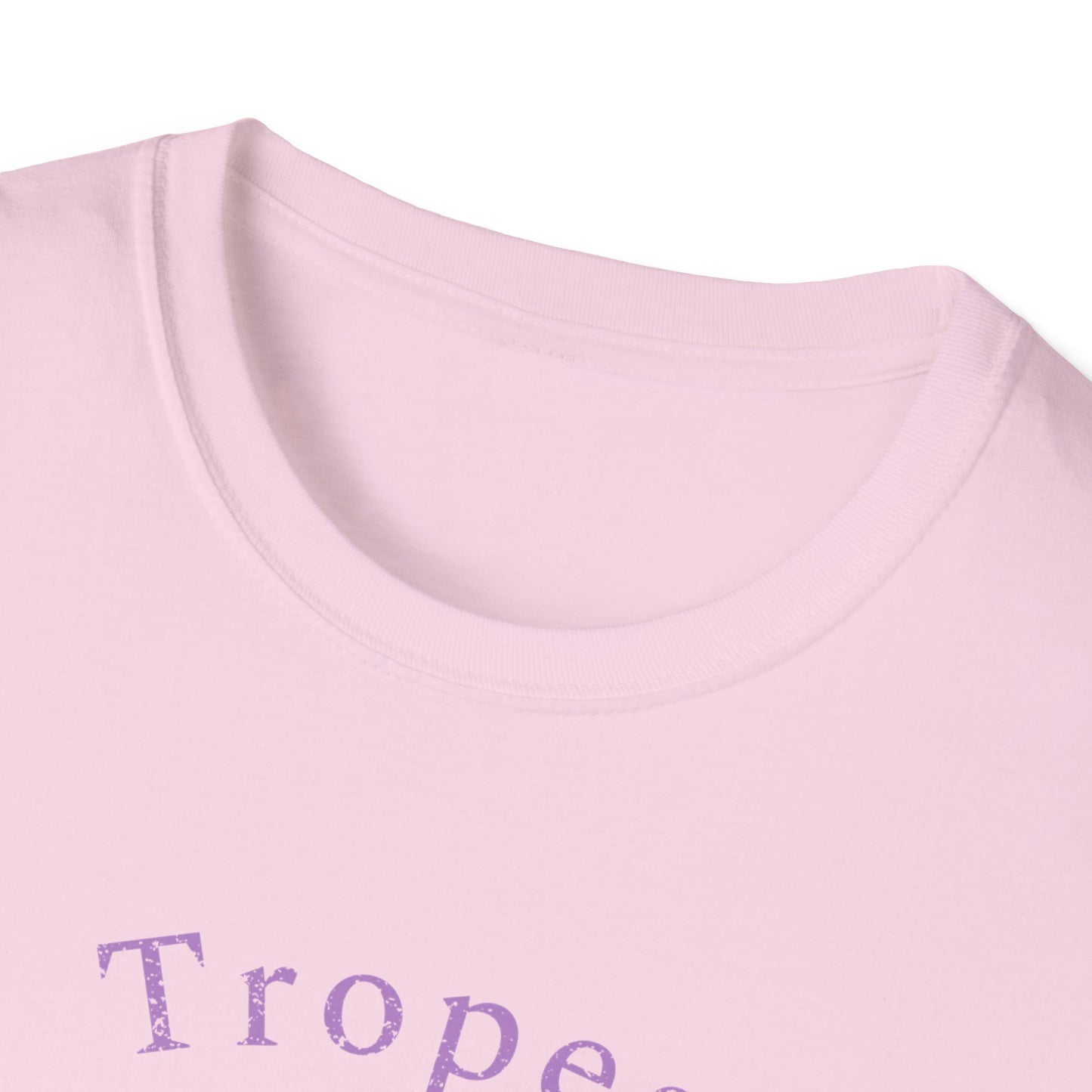 Tropes Before Folks: The Ultimate Fanfic Lovers Unisex Softstyle T-Shirt