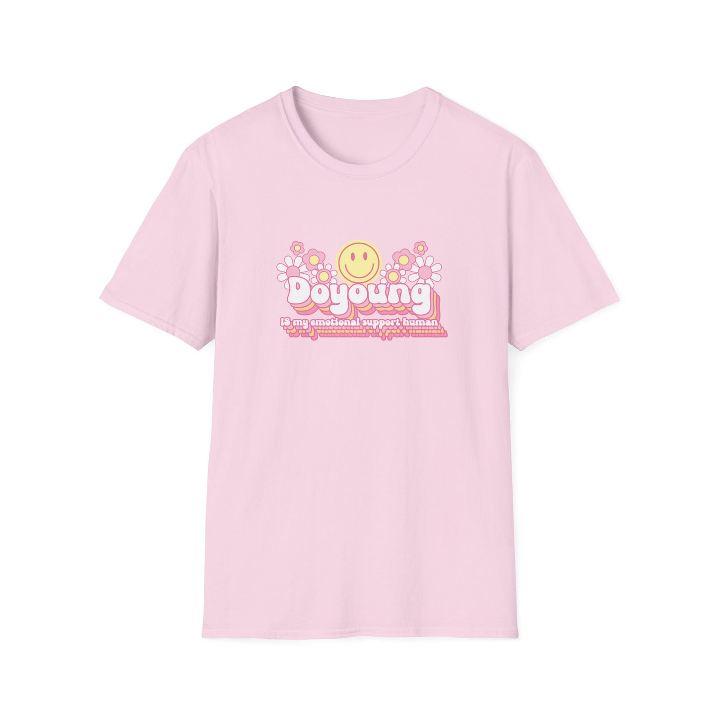 NCT Doyoung is my emotional support human unisex softstyle tshirt because who needs therapy when you have Kim Doyoung