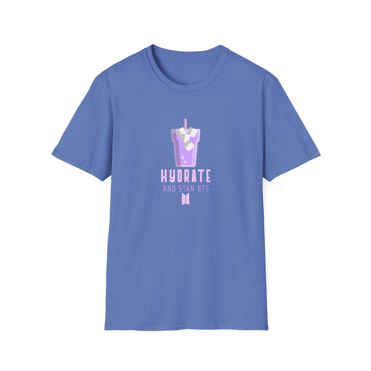 Hydrate & Stan BTS Tee Self-Care But Make It KPop for music and Kpop fans