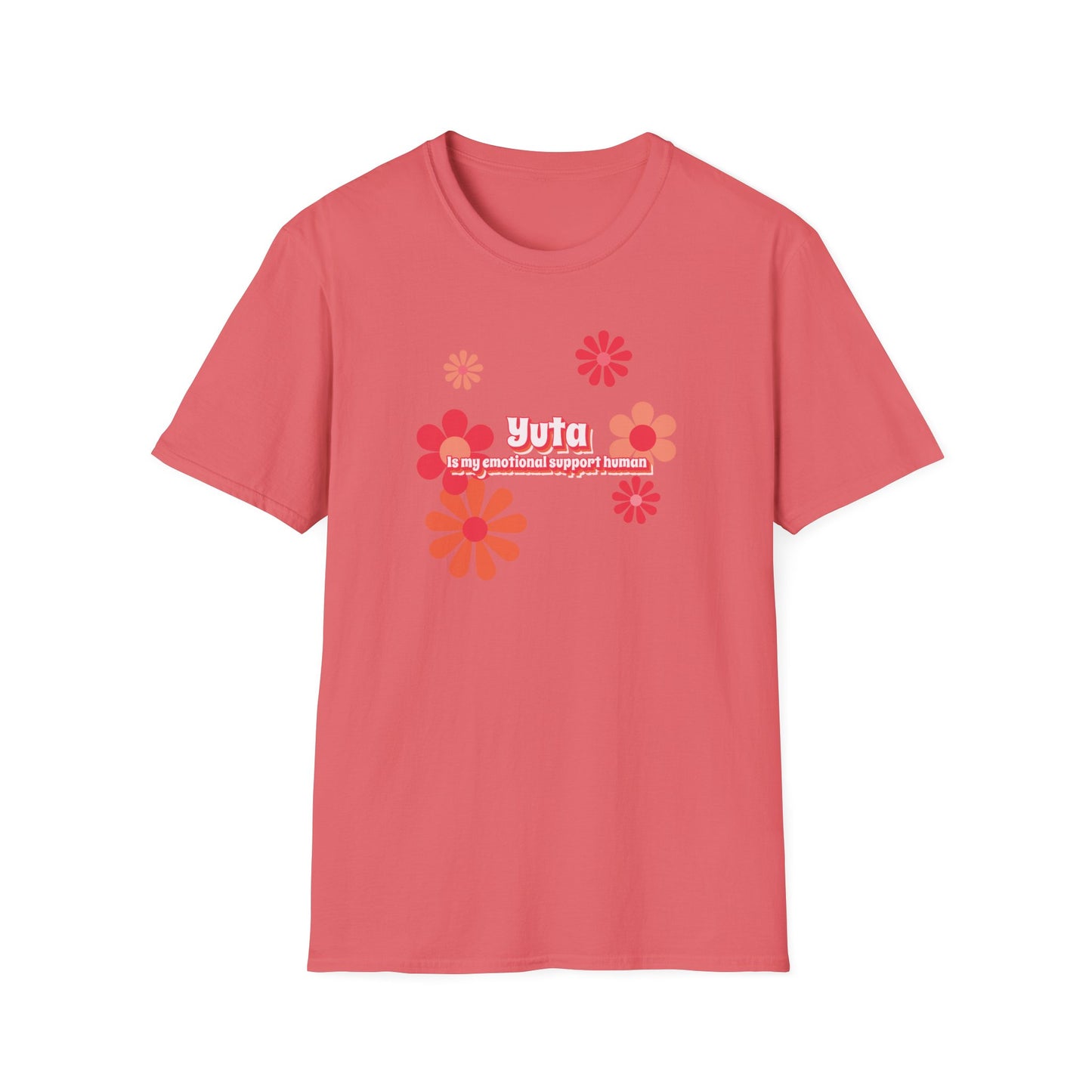NCT127 Yuta is my emotional support human unisex softstyle tshirt