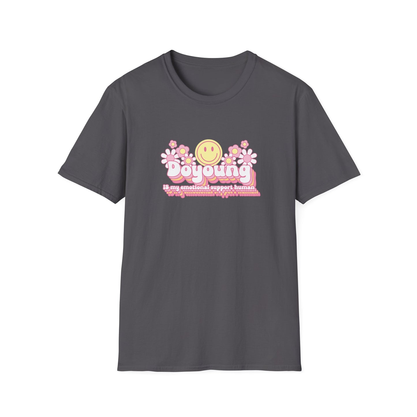 NCT Doyoung is my emotional support human unisex softstyle tshirt because who needs therapy when you have Kim Doyoung