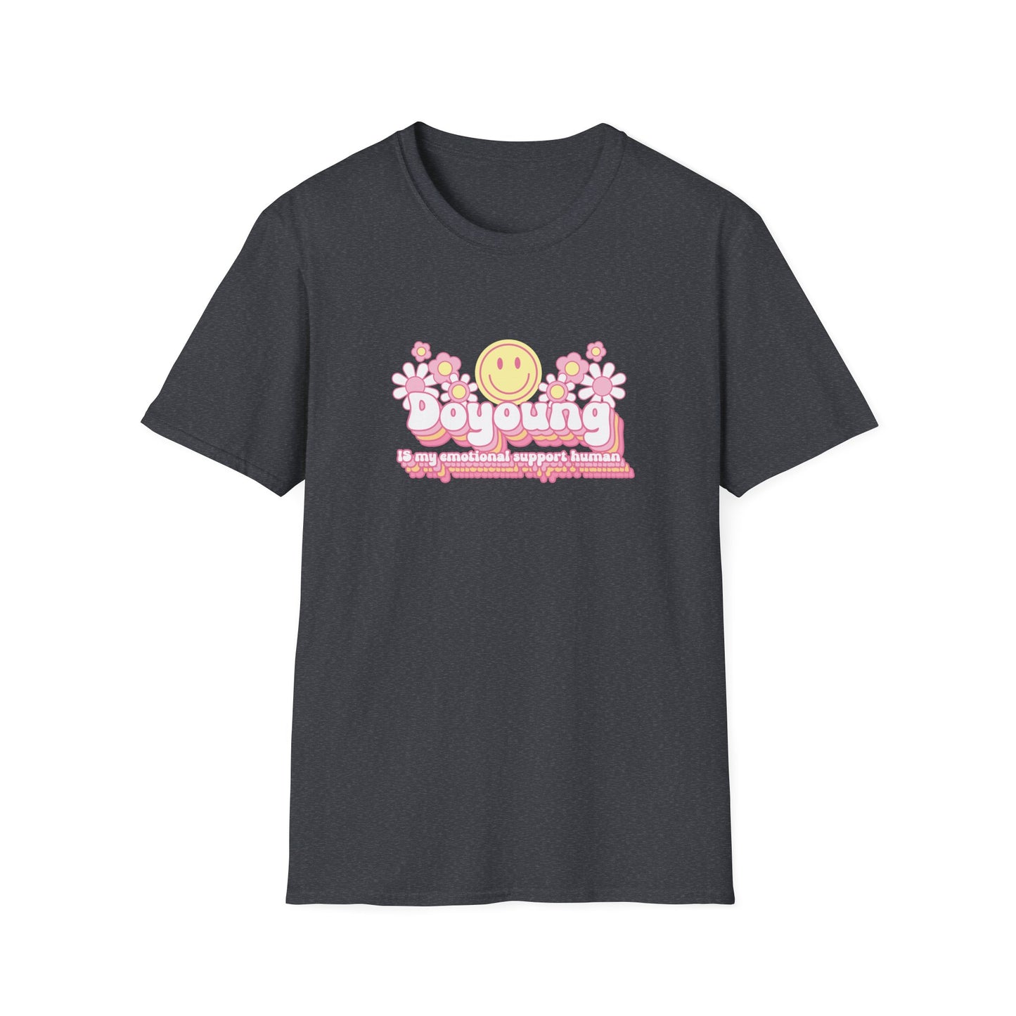 NCT Doyoung is my emotional support human unisex softstyle tshirt because who needs therapy when you have Kim Doyoung
