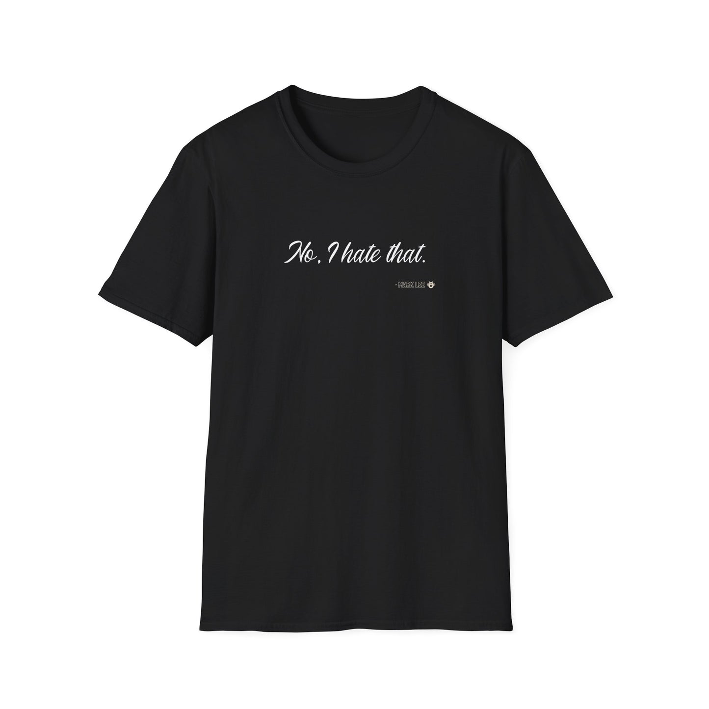 NCT IYKYK Mark Lee's No, I hate that custom fan shirt
