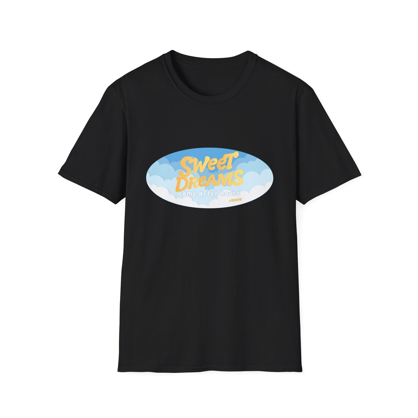 Jhope exclusive cloudscape unisex softstyle tee soar through sweet dreams
