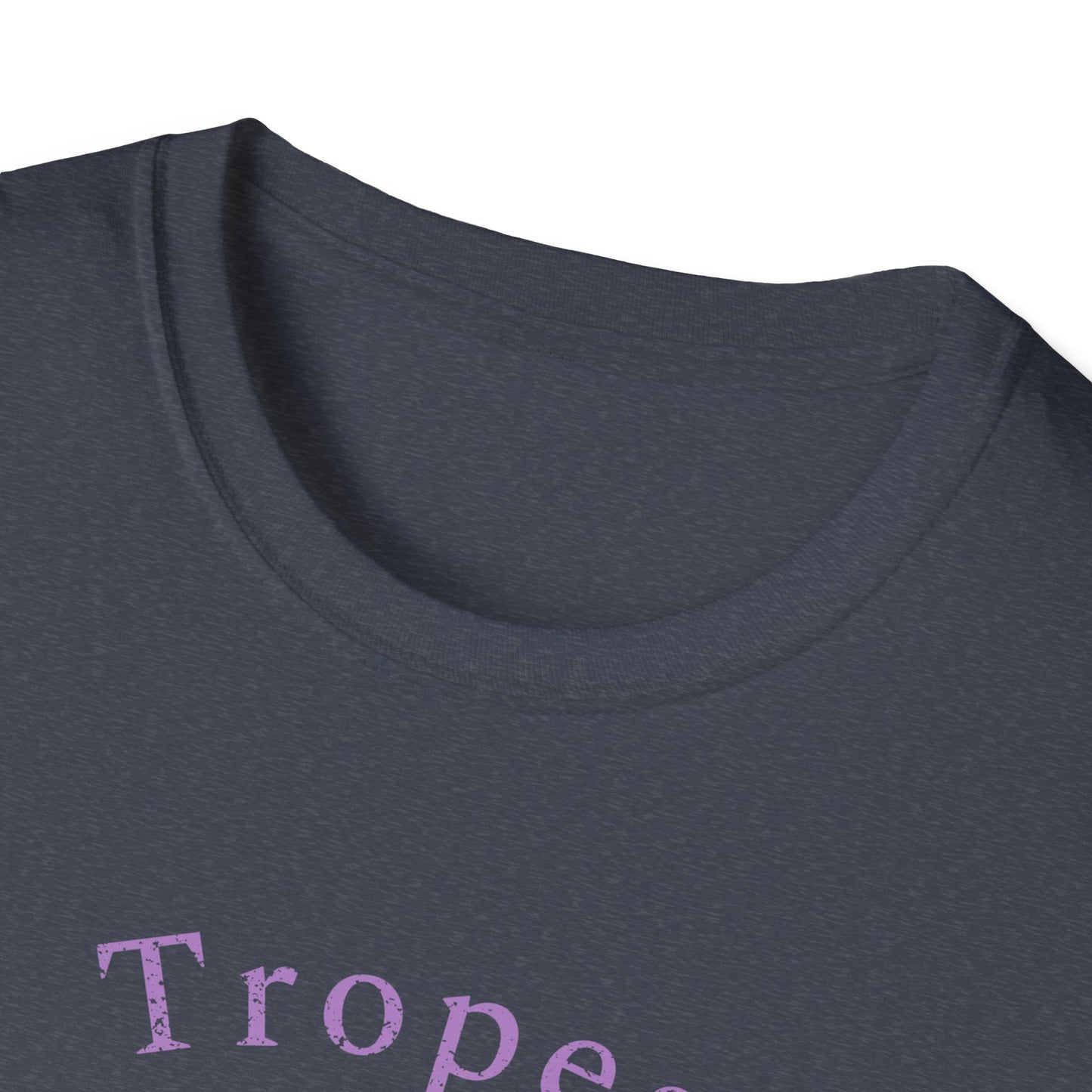 Tropes Before Folks: The Ultimate Fanfic Lovers Unisex Softstyle T-Shirt