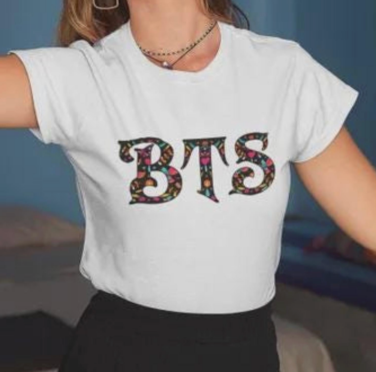 BTS Otomi style tee for ARMY love and KPOP fans